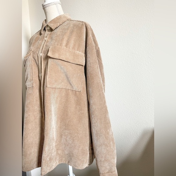 Reclaimed Vintage Shacket, Size Medium - Picture 4 of 15